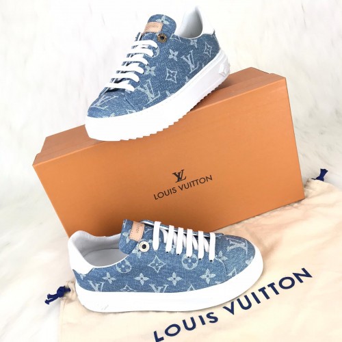 LOUİS VUİTTON TİME-OUT %100 HAKİKİ DERİ SNEAKER