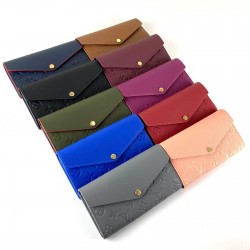 LOUİS VUİTTON SARAH WALLET %100 HAKİKİ DERİ PUDRA PEMBE