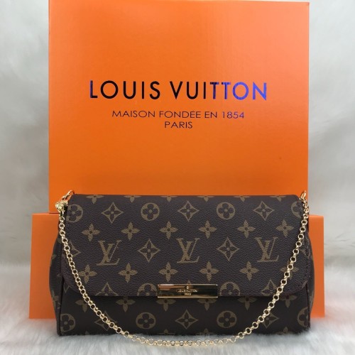 LOUİS VUİTTON FAVORİTE %HAKİKİ VEJİTAL DERİ