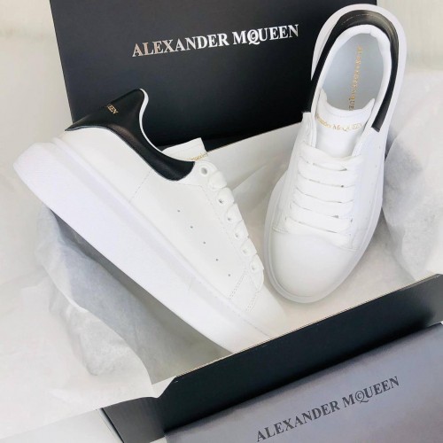 ALEXANDER MCQUEEN %HAKİKİ DERİ ERKEK AYAKKABI BEYAZ