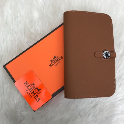 HERMES DOGON %100 HAKIKI DERI CÜZDAN TABA