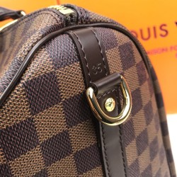 LOUİS VUİTTON SPEEDY BANDOUİLERE DAMİER CANVAS 35 CM