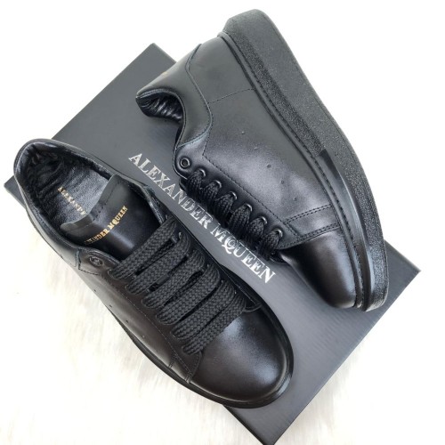 ALEXANDER MCQUEEN %HAKİKİ DERİ ERKEK AYAKKABI FULL SİYAH