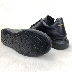 ALEXANDER MCQUEEN %HAKİKİ DERİ ERKEK AYAKKABI FULL SİYAH